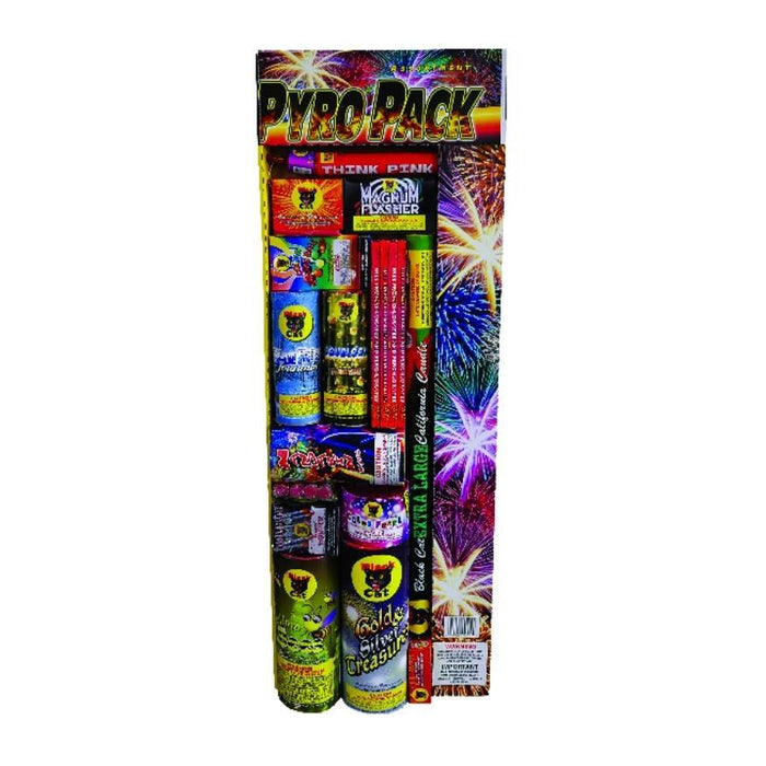 Pyro Pack Aerial & Ground Mix Variety Assortment at Elite Fireworks