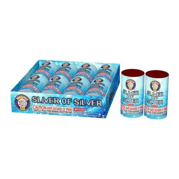Sliver of Sliver | Standard Shower Fountain Spur™ by Brothers Pyrotechnics -Shop Online for Standard Fountain at Elite Fireworks!