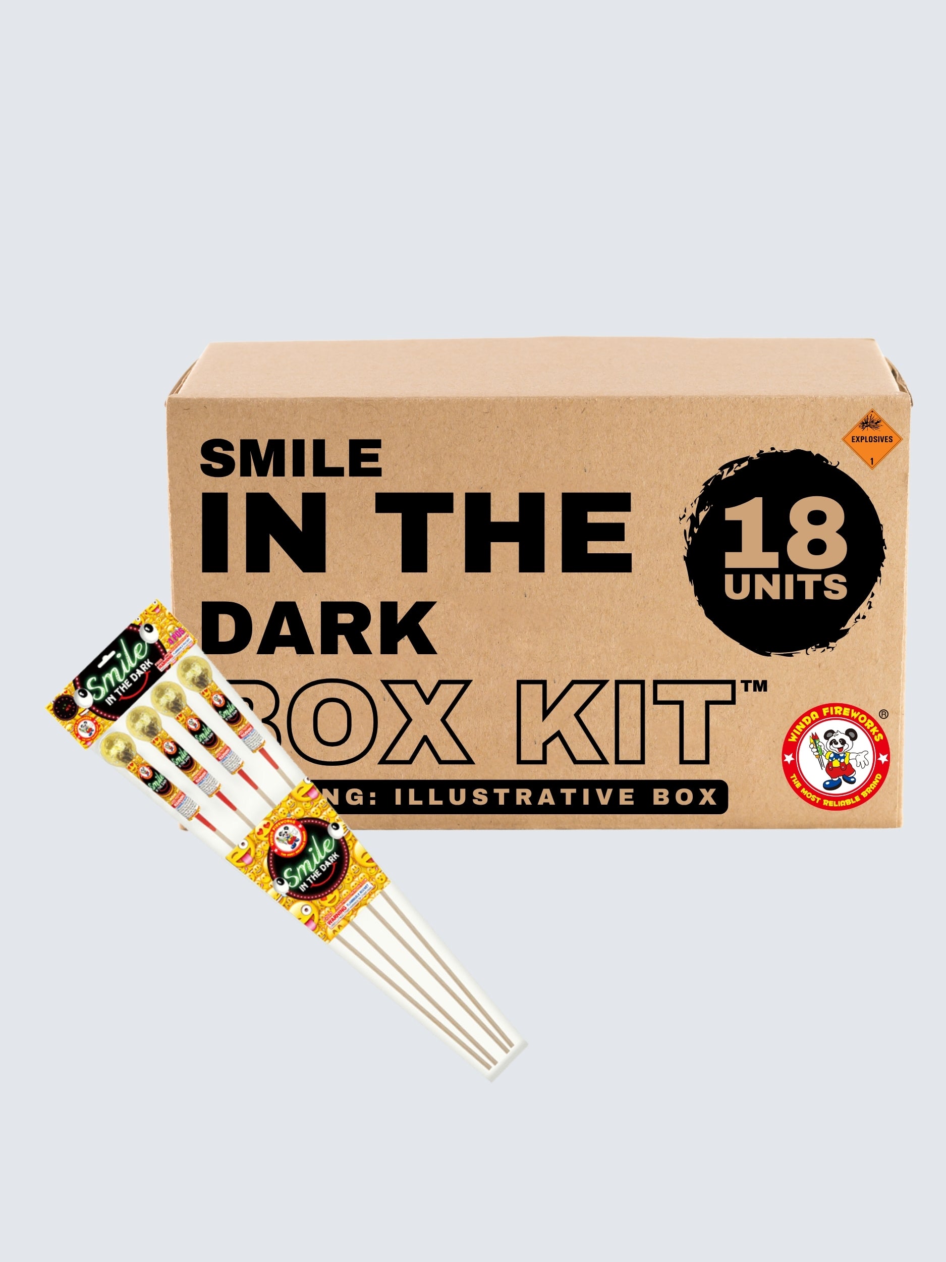 Smile In The Dark | 25" Rocket Projectile by Winda Fireworks -Shop Online for Large Rocket at Elite Fireworks!