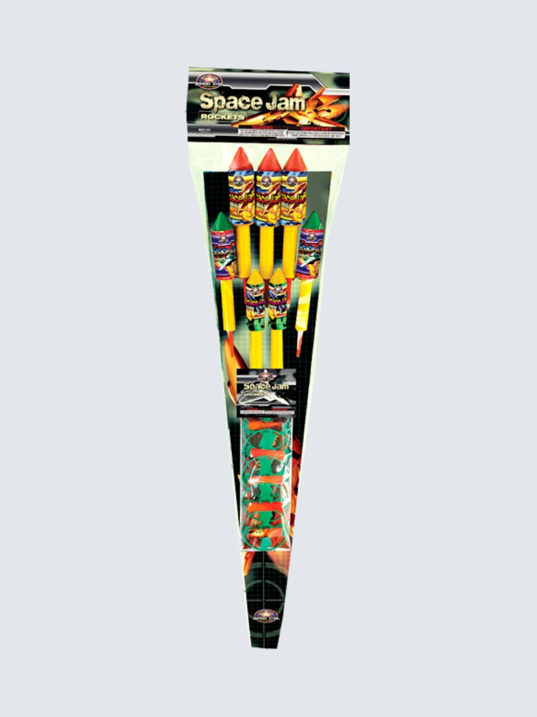 Space Jam Assortment | 37" Rocket Projectile by Bright Star Fireworks -Shop Online for Large Rocket at Elite Fireworks!