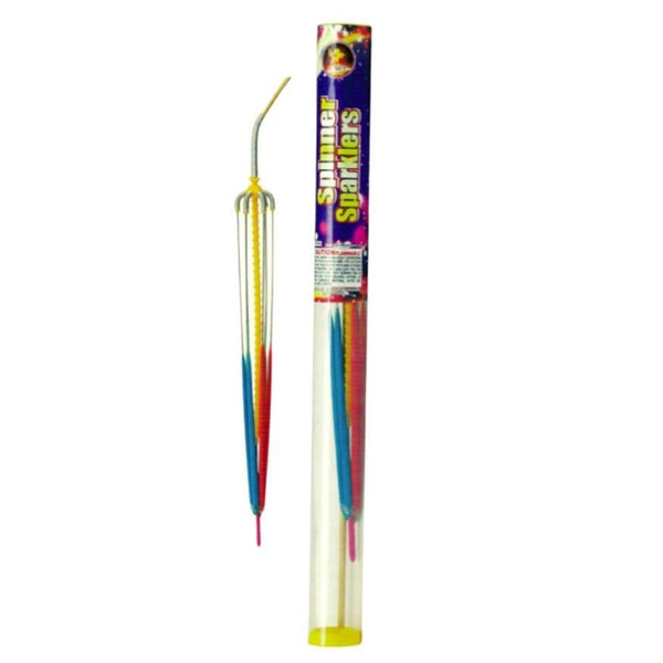 Spinner Sparklers | Special Effect Metal Handheld Sparkler by T-Sky Fireworks -Shop Online for Large Sparkler at Elite Fireworks!