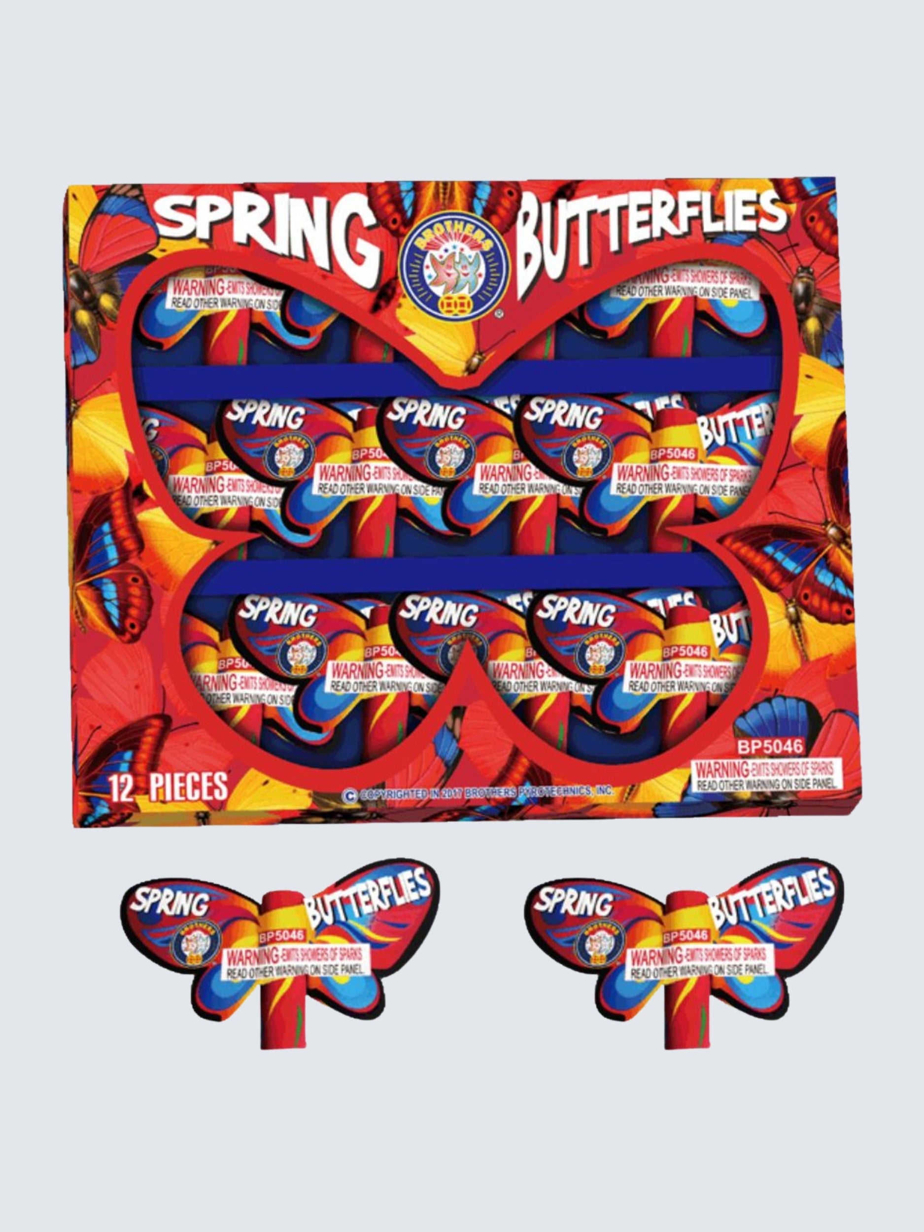 Spring Butterflies | Rapid Wing Aerial by Brothers Pyrotechnics -Shop Online for Standard Wing at Elite Fireworks!
