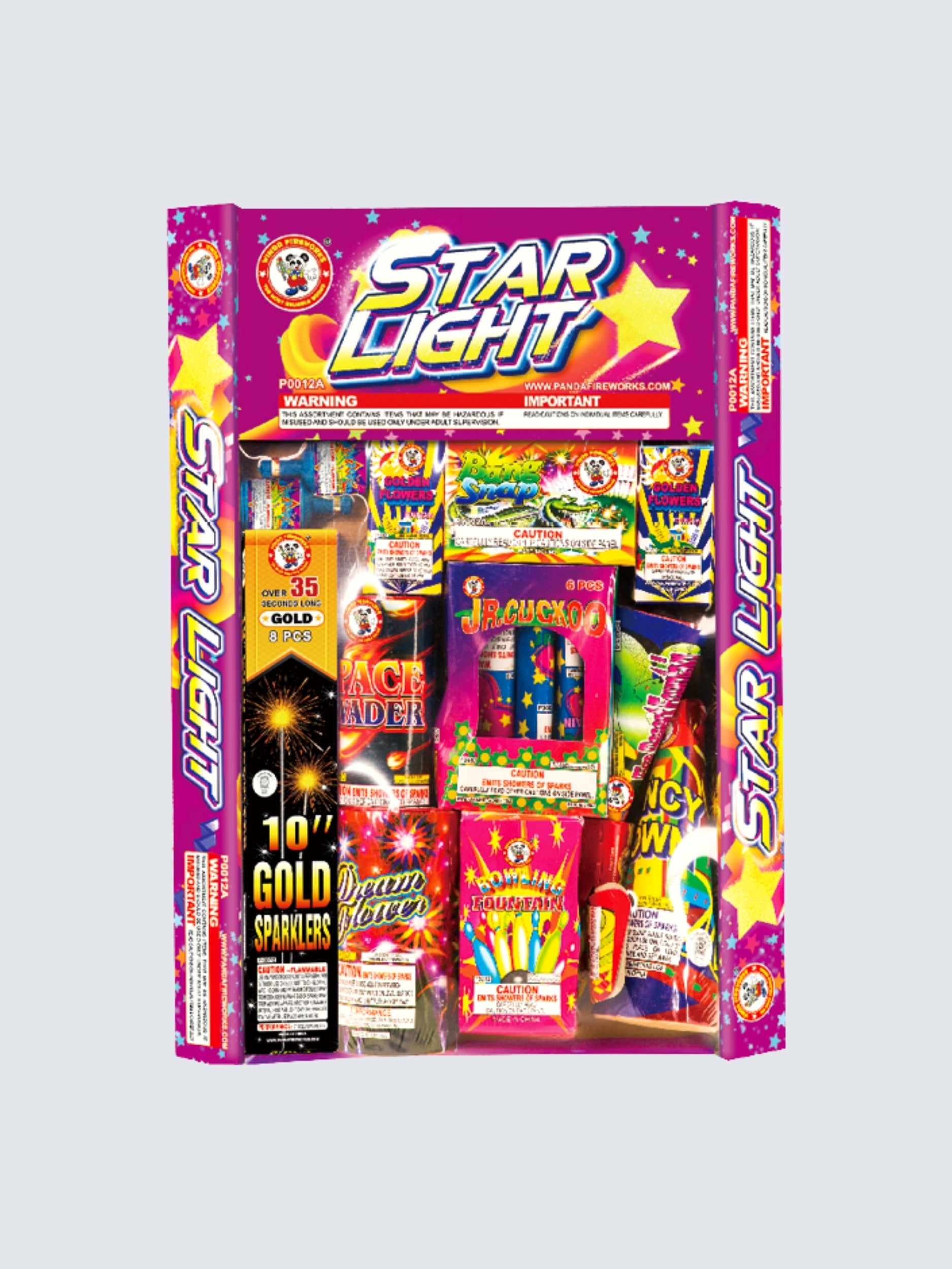 Star Light | Safe & Sane Ground Variety Assortment by Winda Fireworks -Shop Online for Standard Select Kit™ at Elite Fireworks!