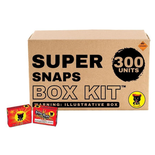 Super Snaps | 40 Shot Single Snap Noisemaker Novelty by Black Cat Fireworks -Shop Online for Standard Snapper at Elite Fireworks!