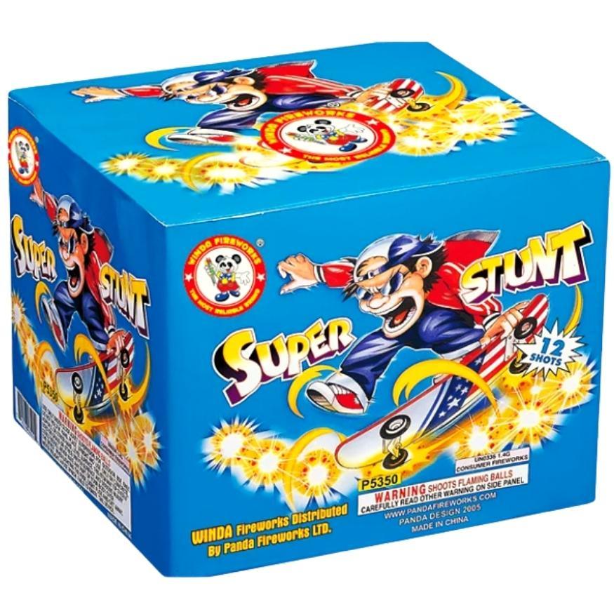 Super Stunt | 12 Shot Aerial Repeater by Winda Fireworks -Shop Online for NOAB Cake at Elite Fireworks!