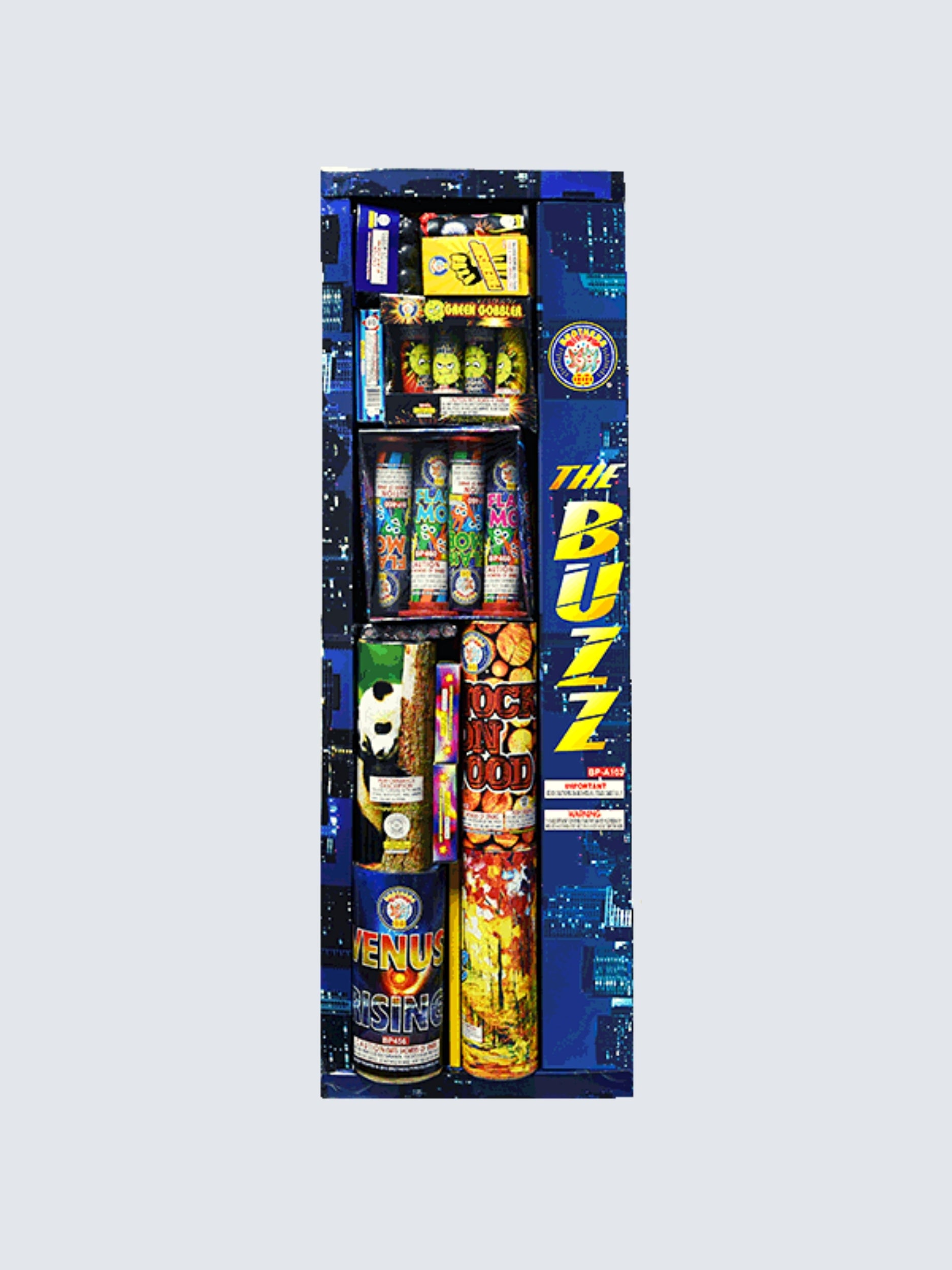 The Buzz | Safe & Sane Ground Variety Assortment by Brothers Pyrotechnics -Shop Online for Large Select Kit™ at Elite Fireworks!