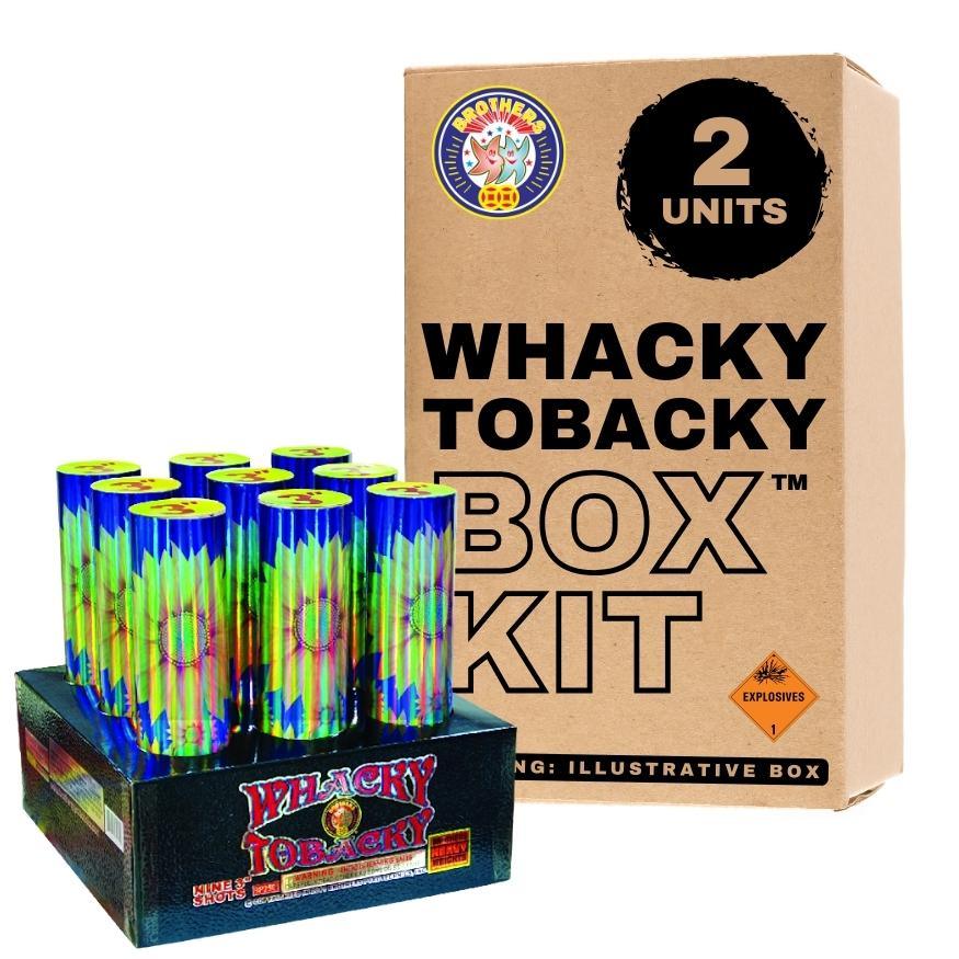 Whacky Tobacky | 9 Shot Aerial Repeater by Brothers Pyrotechnics -Shop Online for NOAB Cake at Elite Fireworks!