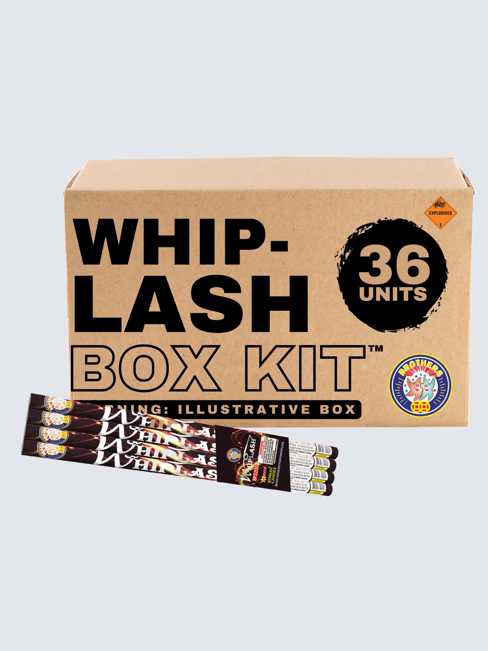 Whiplash | 10 Shot Barrage Candle by Brothers Pyrotechnics -Shop Online for Standard Candle at Elite Fireworks!