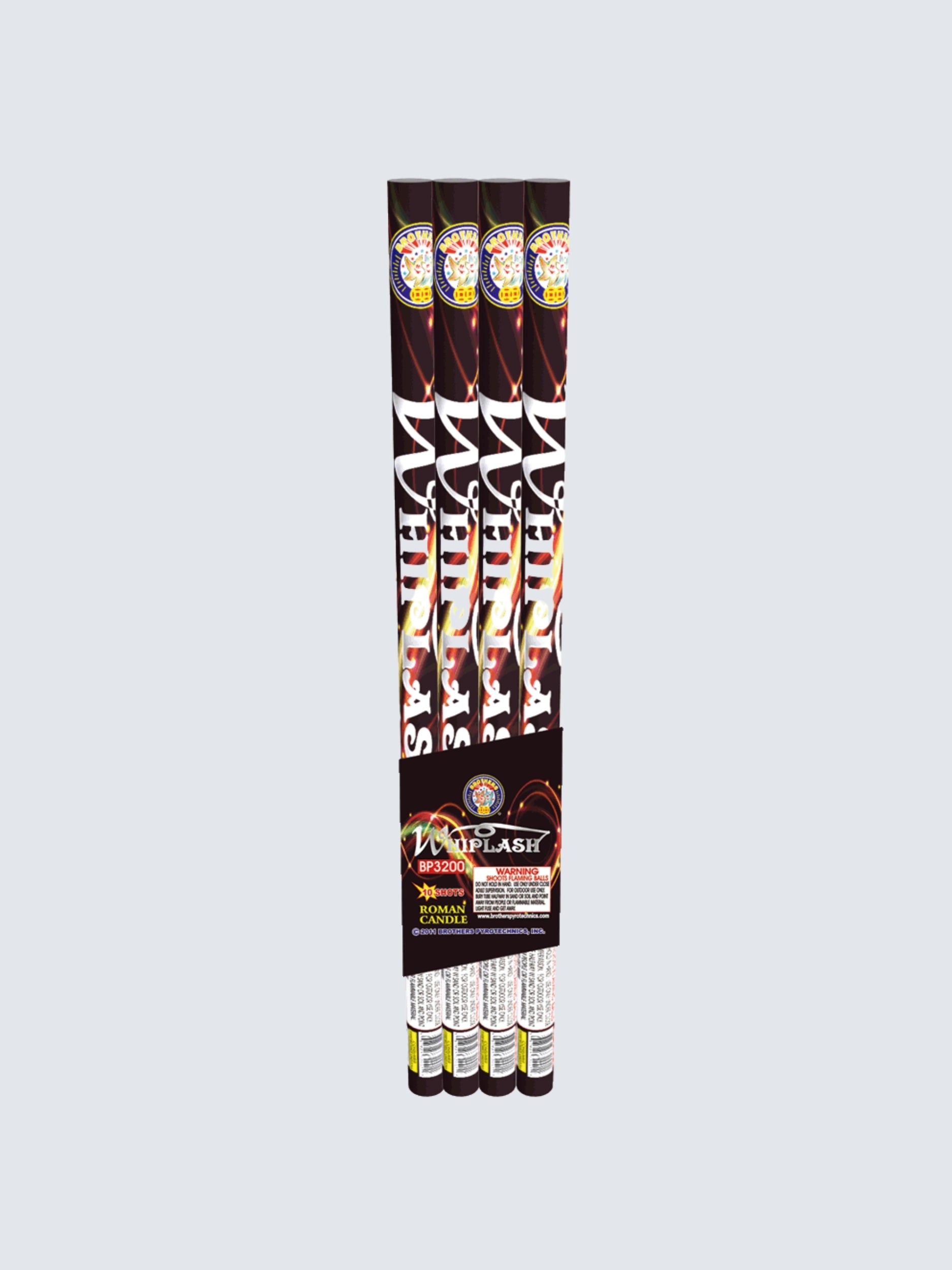 Whiplash | 10 Shot Barrage Candle by Brothers Pyrotechnics -Shop Online for Standard Candle at Elite Fireworks!