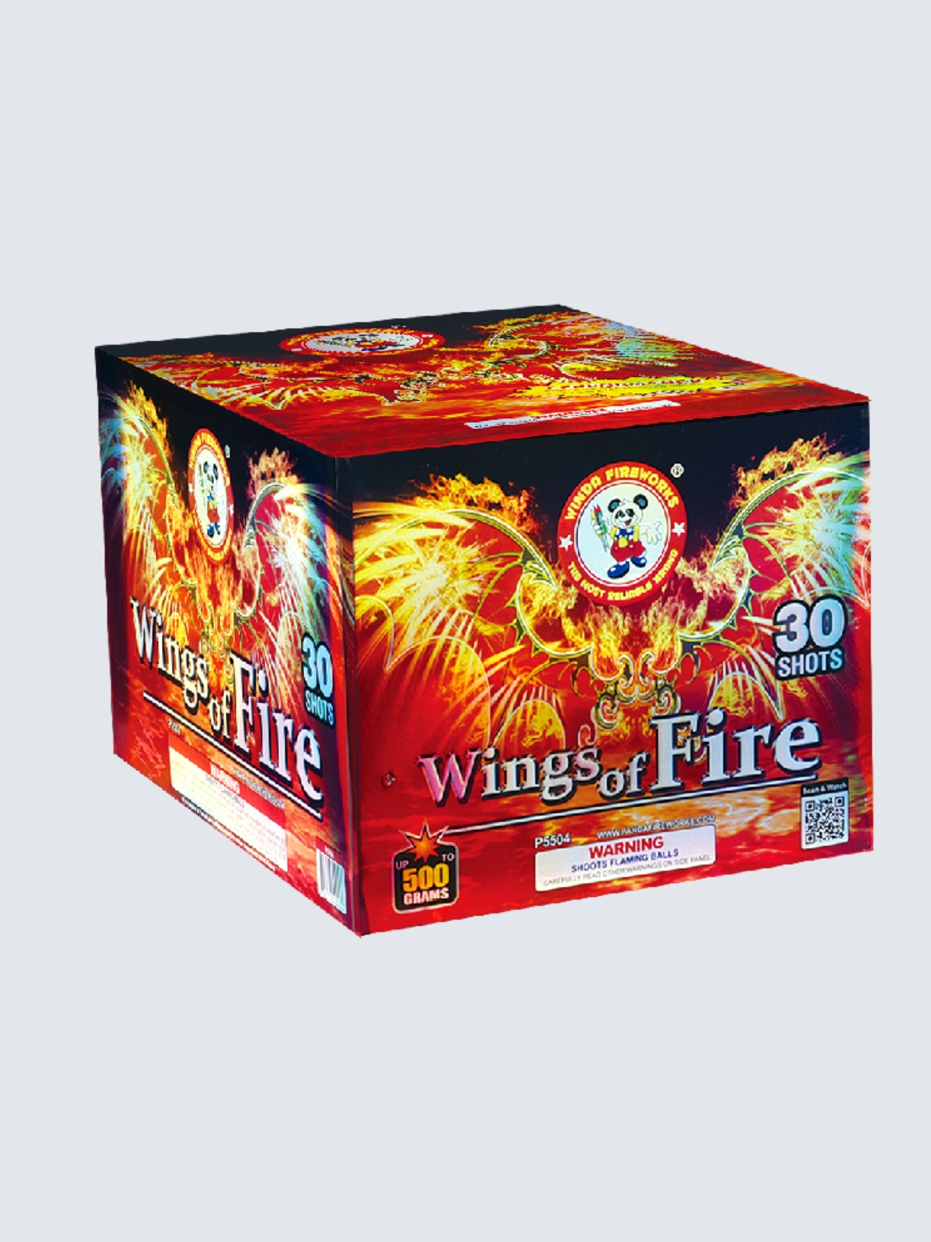 Wings of Fire | 30 Shot Aerial Repeater by Winda Fireworks -Shop Online for X-tra Large Cake™ at Elite Fireworks!