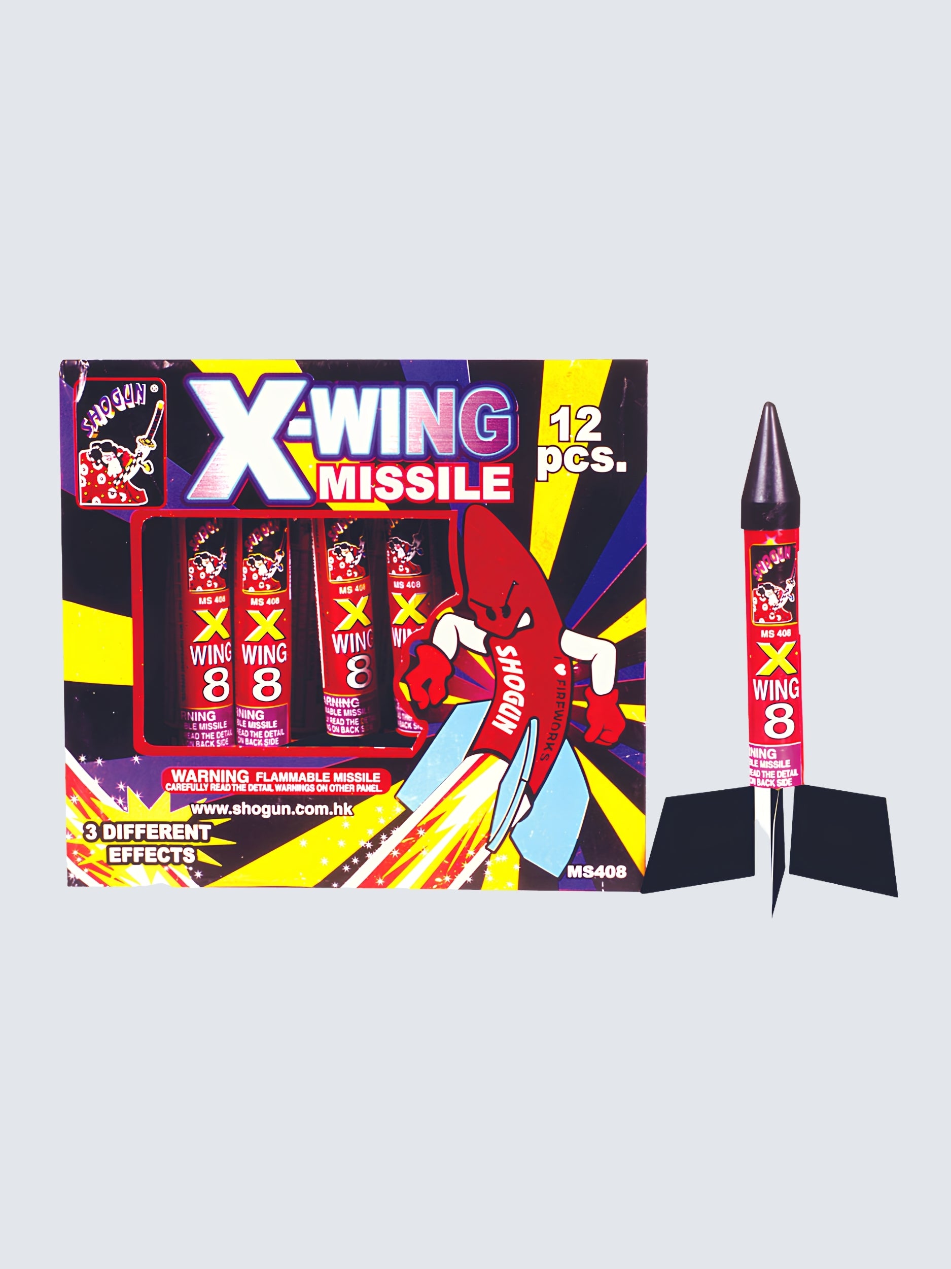 X-Wing Missile | 8" Rocket Projectile by Shogun Fireworks -Shop Online for Large Rocket at Elite Fireworks!